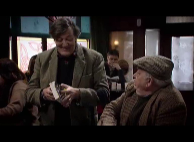 Stephen Fry appeared on Ros na Rún last week