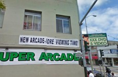Man catches fire in adult bookstore
