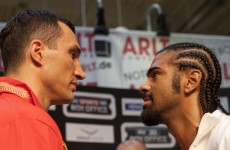Watch: Haye promises ‘brutal execution’ of Klitschko