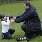 This is photographer Niall Carson, pictured during the launch of World Down Syndrome Day in March. (Picture: Sasko Lazarov/Photocall Ireland)