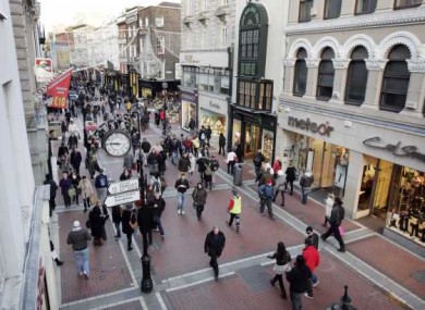 Grafton Street in Dublin