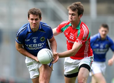 Eoin Brosnan (left) with Ronan McGarrity