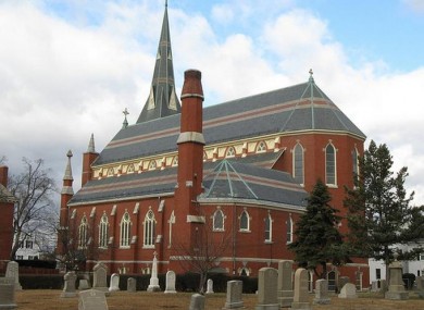 St Mary's cemetary in Pawtucket, RI, where Gordon's remains are buried.