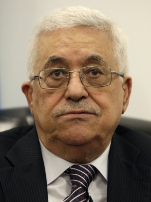 Palestinian president Mahmoud Abbas