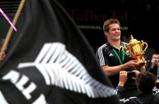 In pictures: Thousands turn out to celebrate the All Blacks’ World Cup win