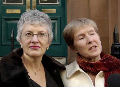 Katherine Zappone (left) and Ann-Louise Gilligan have vowed to continue their Supreme Court appeal against Ireland's recognition of same-sex marriages, despite Friday's defeat in the Supreme Court.
