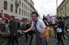 Thousands protest in London over student fees