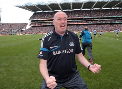 Gilroy first took charge of Dublin in 2009.