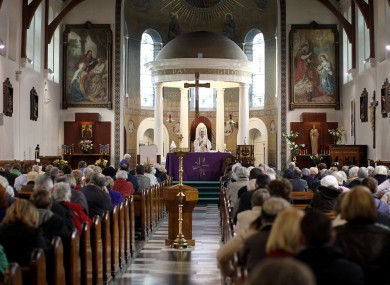 Collections at Sunday mass have fallen dramatically, leading to lower salaries for Catholic priests