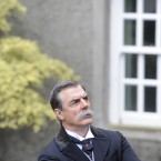 Actor Chris Noth, aka Mr Big in SATC, on set at Howth Castle today. Image: Laura Hutton/Photocall Ireland