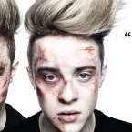 Previous editions of the ISPCC poster campaign have included the likes of Saoirse Ronan, Louis Walsh and Jedward (pictured).