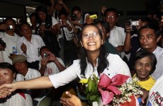 Praise for Burma’s release of political prisoners