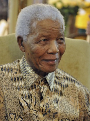Mandela in May of last year