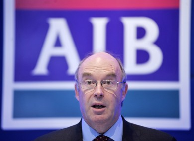 David Hodgkinson, Executive Chairman of AIB, at an EGM last year.