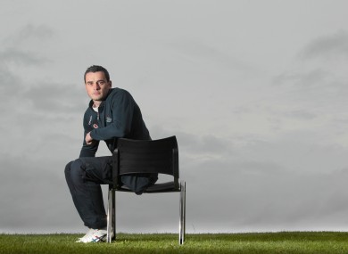 Paul Brogan at a Dublin press conference at DCU yesterday.