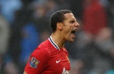 Rio Ferdinand to line out in Bilbao