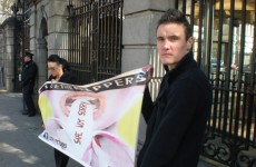 Irish pornstars protest for safe sex