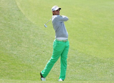 Bernd Wiesberger: on the march.
