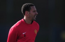 Fergie: Rio might not be ready for Euro 2012