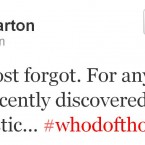 Joey Barton loses his faith.