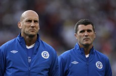 Even Will Ferrell gets a little bit intimidated when Roy Keane walks into a dressing-room