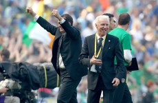 Trapattoni left ‘very, very satisfied’ by Irish performance in 1-0 win.