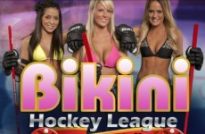 Forget about the Lingerie Football League, there’s going to be a Bikini Hockey League now