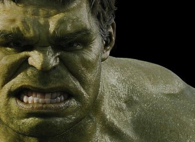Fan draws skull and anatomy of the Hulk in detail