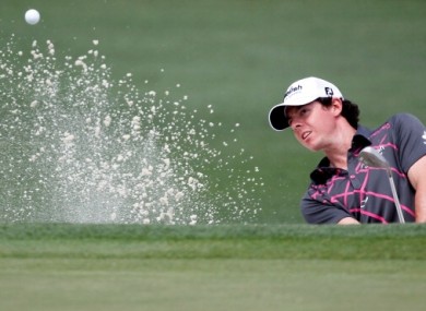 Rory Mcilroy: took break after Masters disappointment.