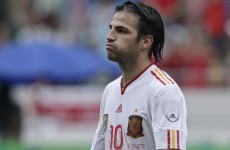 Fabregas confident of historic Spain treble