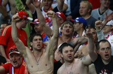 VIDEO: Brawls erupt before Poland-Russia Euro 2012 game