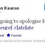 Shame on your Daniel O'Donnell. Shame on you. 