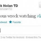 Did someone not tell Labour TD Derek Nolan that the campaign was over and he could relax now? 
