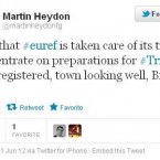 Fine Gael's rookie TD is preparing to do battle of another kind. 