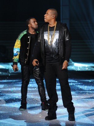 Kanye West and Jay Z