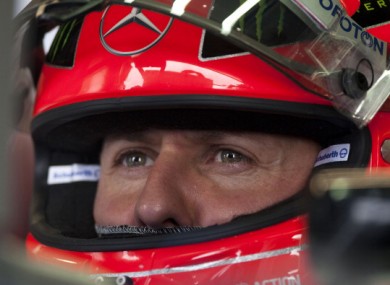 Michael Schumacher: decision soon.