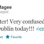 Chloe Magee represents Ireland at badminton. She also does that adorable 'wtf is this Twitter thing' shtick, which all recent converts to the site tend to demonstrate. Follow her, if only so you can explain how the whole thing works.