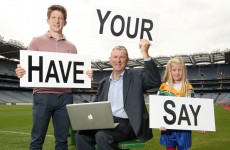 The GAA want you to have YOUR say on the state of modern football