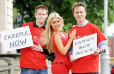 Down with that sort of thing: Dermot Morgan’s sons launch Heart Month
