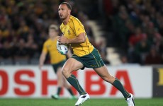 Recalled: Cooper named in Wallabies team