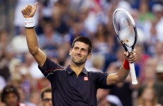 ‘Will you marry me?’ This young fan’s proposal earned him a US Open practice with Novak Djokovic