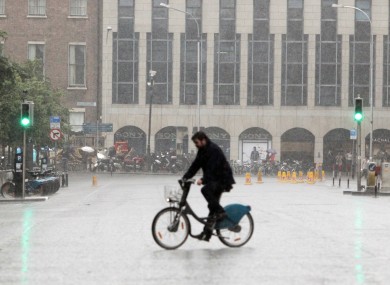 It's not always easy being a cyclist in Dublin