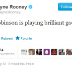 Wazza's predictive text lets him down.