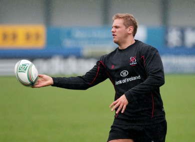 Chris Henry: will captain Ulster while Johann Muller is out injured.