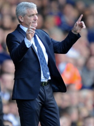 Under-pressure: Mark Hughes.