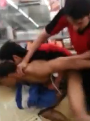 A still from the incident.