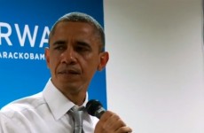 VIDEO: President Obama cries during address to staff