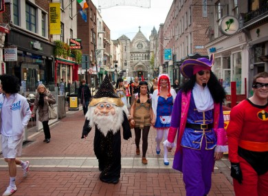 The Grafton Street area will have free WiFi services from next month - irrespective of how you're dressed.
