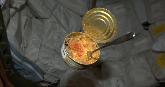 PIC: The “delicious” food astronauts eat in space