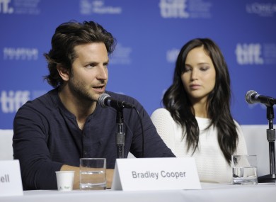 We could have chosen a better pic of Cooper by himself but this one also features Jennifer Lawrence.